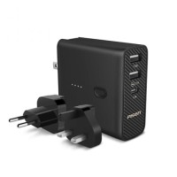 Jual POWERBANK PLUS CHARGER TRAVEL ADAPTER 3 OUTPUT MURAH Murah