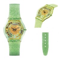 Swatch Analog Jam Tangan Karet Unisex SFG106 VERDOR Original