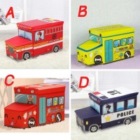 Sale! Toy Box Bus Kotak Mainan Bis (Storage Ice Cream Kursi Lucu