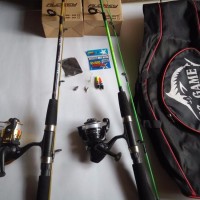 SPECIAL 2 Set Pancing Reel 5 Bearings Joran Sambung MURAH MERIAH