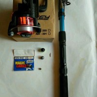 LIMITED EDITION SET PANCING REEL 5 BEARINGS MURAH MERIAH TERLARIS