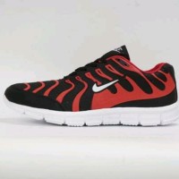 SEPATU SPORT/ SEPATU LARI / PRIA / NIKE AIR MAX NIMBUS BLACK RED