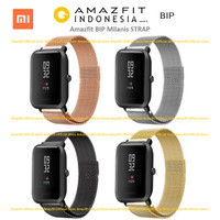 Xiaomi Huami Amazfit Bip Milanis Magnetic Loop Strap Stainless Steel