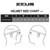 Helm Zeus Full Face ZS 811 AL6 Yamaha Blue Bonus Visor Unik