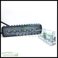 (Turun Harga!!) Lampu Tembak Sorot Motor Led Bar Cree 6 Titik 6 Mata