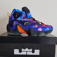Sepatu Basket Nike Lebron 13 BNIB Premium Original Purple X Air Jordan