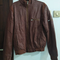 Jaket Kulit asli 100% Bekas Adem Jual Cepat