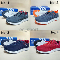 Sepatu Adidas Neo Zoom New Sneakers Sport Cowok Premium Pria Murah