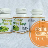 Jual Kapsul Kopi Hijau Pelangsing Alami kapsul green coffee bean Murah