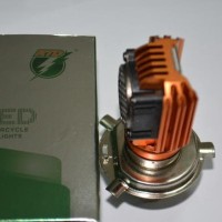 Sale! Lampu Led Motor 2Sisi Bohlam Utama Asli Rtd- M11M H4 Kaki 3 With