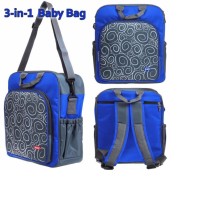 Kiddy Diaper Bag 3in1 Tas Perlengkapan Bayi