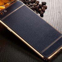 CASE TPU LEATHER METAL BUMPER CASE OPPO F3 PLUS HANDPHONE TABLET