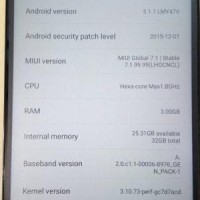 HP android Xiaomi Redmi Note 3 PRO RAM 2GB internal 16G Limited