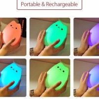 Lampu 7 Warna Model Kucing Lucu/lampu tidur