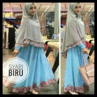 (New Product!!) Syafina Gamis Maxi Syari Baju Muslim Remaja Wanita
