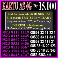 Jual Nomor Perdana Cantik Telkomsel ( Simpati & AS ) Murah