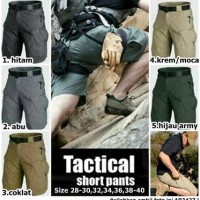 Celana pendek taktikal cargo tactical outdoor gunung blackhawk army