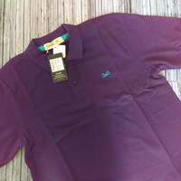 kaos polo kerah carvil navy