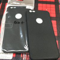 slim matte silikon iphone 6+ 6plus 6 plus hitam aja harga murah meriah