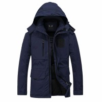 GROSIR Trigonal Jaket Biru Navy Waterproof Pria Nike Adidas Parasut