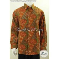 Baju Batik Pria Lengan Panjang Ukuran XXL LP8328CTF