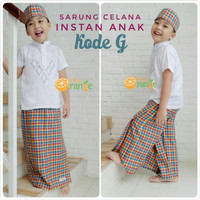 ADORASHOP SARUNG CELANA INSTAN PECI MERK NEA ORANGE ECER DAN GROSIR