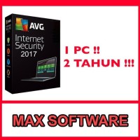 antivirus AVG Internet Security 2017 1 PC 2 Tahun paling handal dan