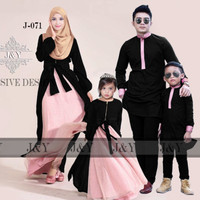 baju gamis couple / baju keluarga / couple murah / baju muslim dewasa