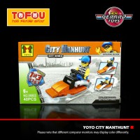 Mainan Anak Lego Yoyo City Manhunt Tipe-5 Murah