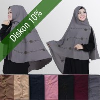 Jibab hijab syar'i Modern Style modis kekinian produk terbaru original