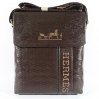 TAS SELEMPANG PRIA IMPORT QUALITY HERMES BROWN I TAS KERJA PRIA