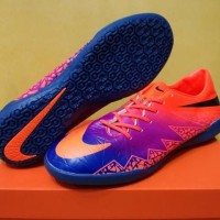 MURAH Sepatu Futsal Nike Hypervenom II Vivid Purple Sol Blue