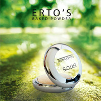 Ertos Baked Powder Bedak Compact MakeUp Wajah - Skincare Original BPOM