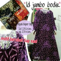 Jual Daster Muslim jumbo bordir baju tidur santai longdress batik Murah