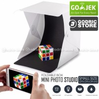 Jual Mini Photo Studio Box Folding Kotak Tempat Foto Portable with LED Murah