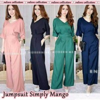 baju setelan jumpsuit rose wanita model terbaru Berkualitas