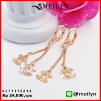 MEILYN ANTING JURAI EMAS MOTIF CHANNEL 0271170813 MEILI