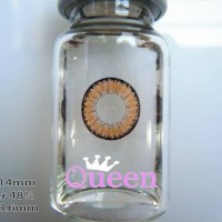 Promo Acessoris warna mata Softlens Diva Queen Brown (Coklat)
