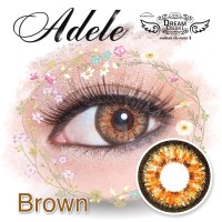 Promo Softlens Dreamcon / Dream Color Adele Brown (Coklat)