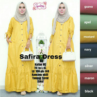 Baju Terusan Wanita Muslim Longdress Safira Dress