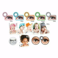 Terlaris softlens Mata Minus N8 baby big eyes diameter 16mm