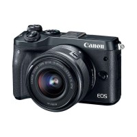 Canon EOS M6 Kit 15-45mm IS STM Kamera Mirrorless - Black