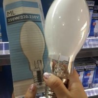 Lampu ML Philips/ Mercury Lamp Philips 250 Watt