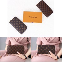 Dompet wanita Louis Vuitton Clemence Zippy Wallet 1094