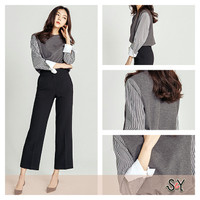 BAJU WANITA BIG SIZE BRANDED YURIKO BLOUSE BAHAN SPANDEX RAYON XXL B