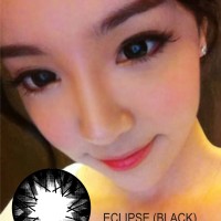 Promo Softlens Eclipse Black IC01-15-BK (Hitam Pekat)