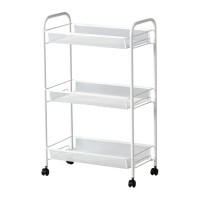 Rak Troli Dengan Roda IKEA HORNAVAN 26x48x77 cm Trolley Barang Makanan