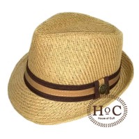 New! Topi Fedora Hat Fedora Listed Brown Murah