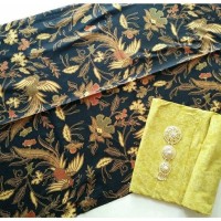 kain batik solo manuk joget alusan tanpa embos dan bros