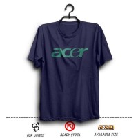Kaos Distro ACER logo ( Laptop Notebook ) warna Biru Do Limited